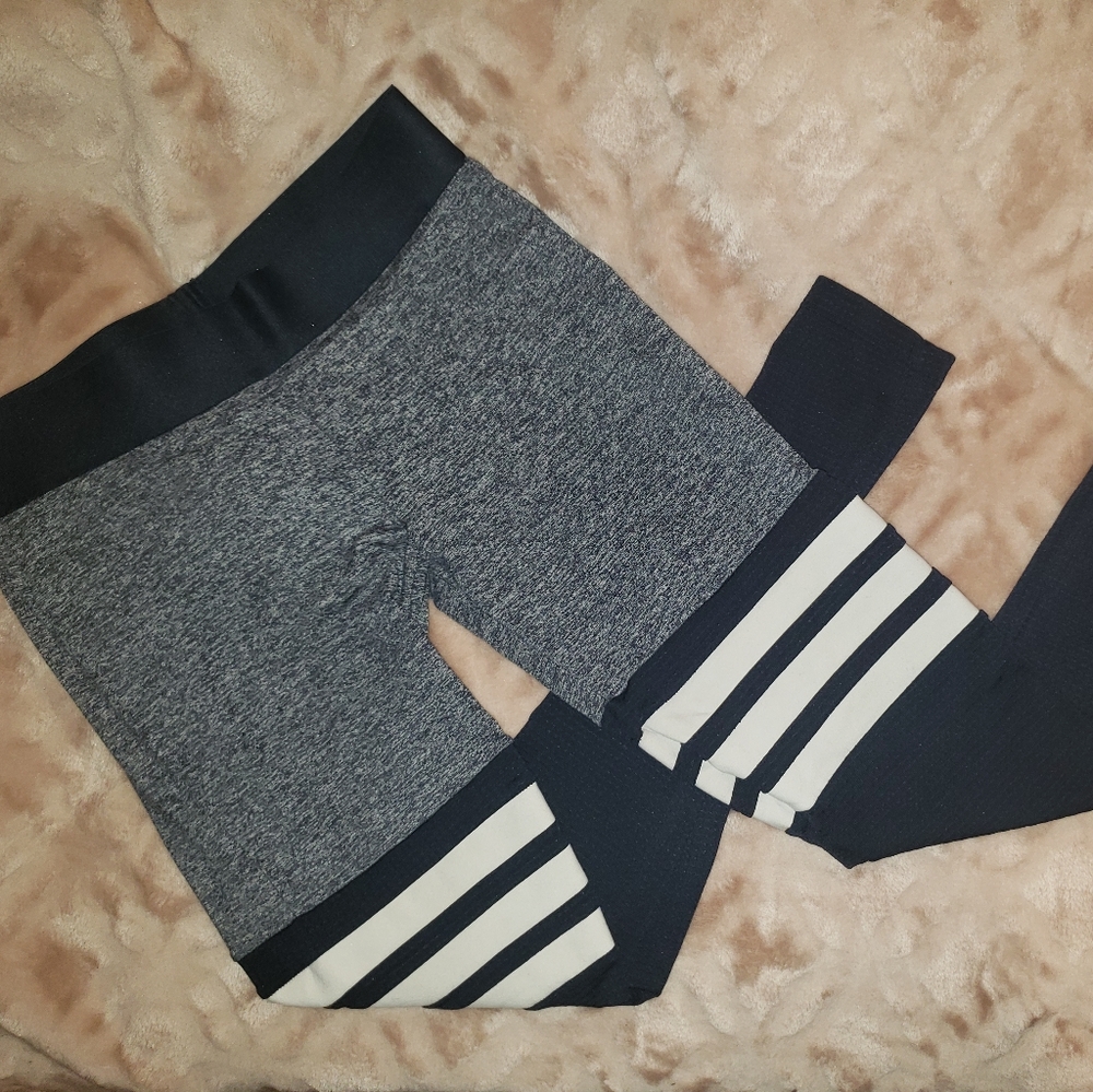 Bombshell Sportswear Navy Thigh High Leggings